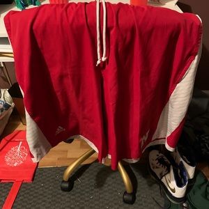 Adidas Nebraska basketball shorts XL